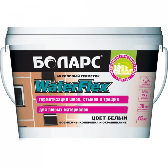 Акриловый герметик БОЛАРС Waterflex 00000003091